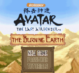 Avatar - The Last Airbender - The Burning Earth Title Screen